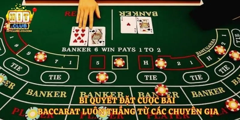 Bí quyết đặt cược bài baccarat luôn thắng từ các chuyên gia