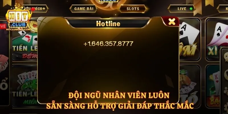 Đội ngũ nhân viên luôn sẵn sàng hỗ trợ giải đáp thắc mắc