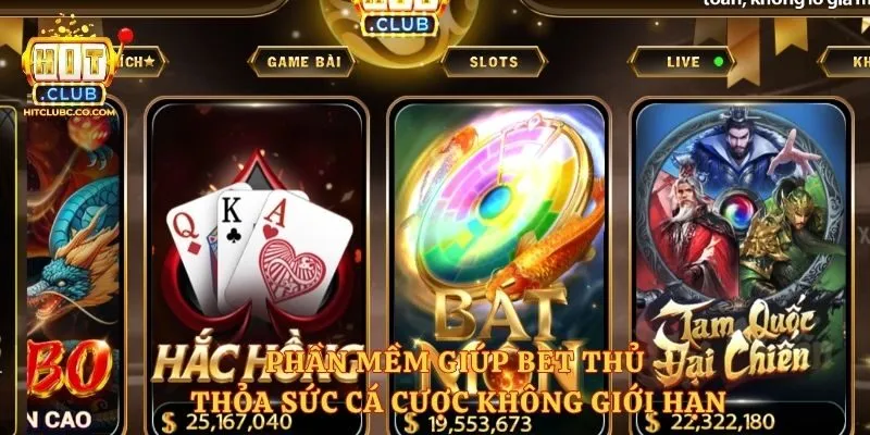 Phần mềm giúp bet thủ thỏa sức cá cược không giới hạn